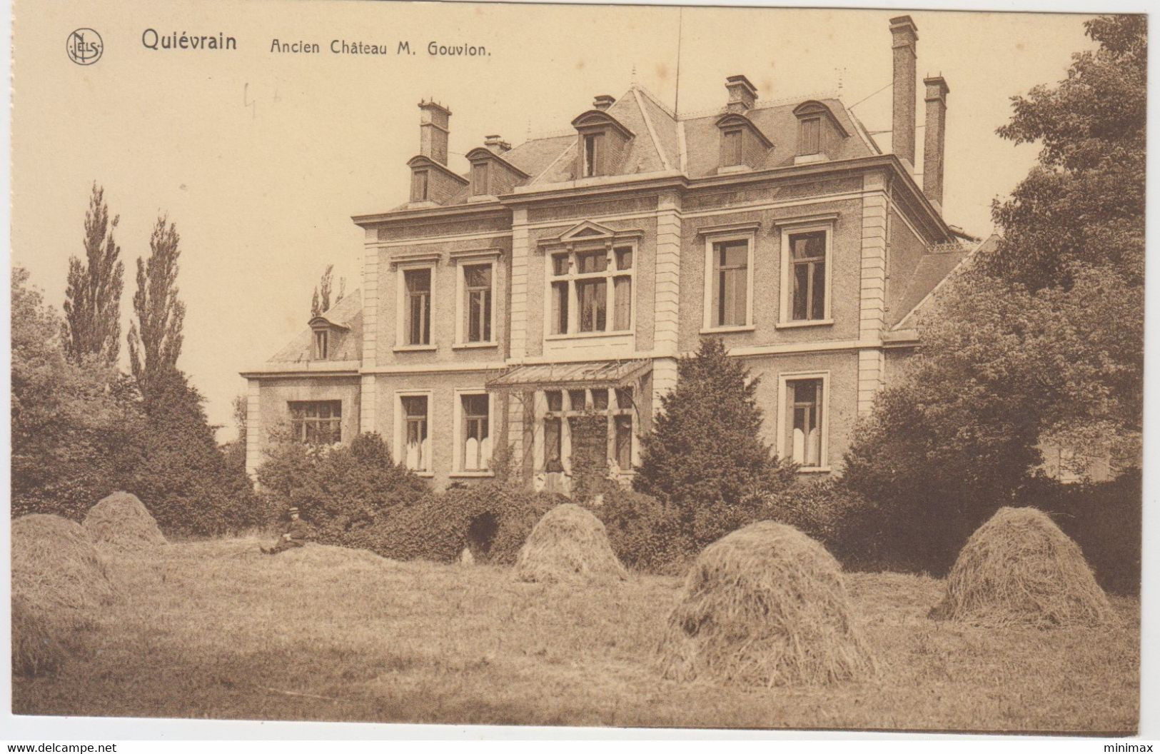 Quièvrain  - Ancien  Château , M. Gouvion - Quiévrain