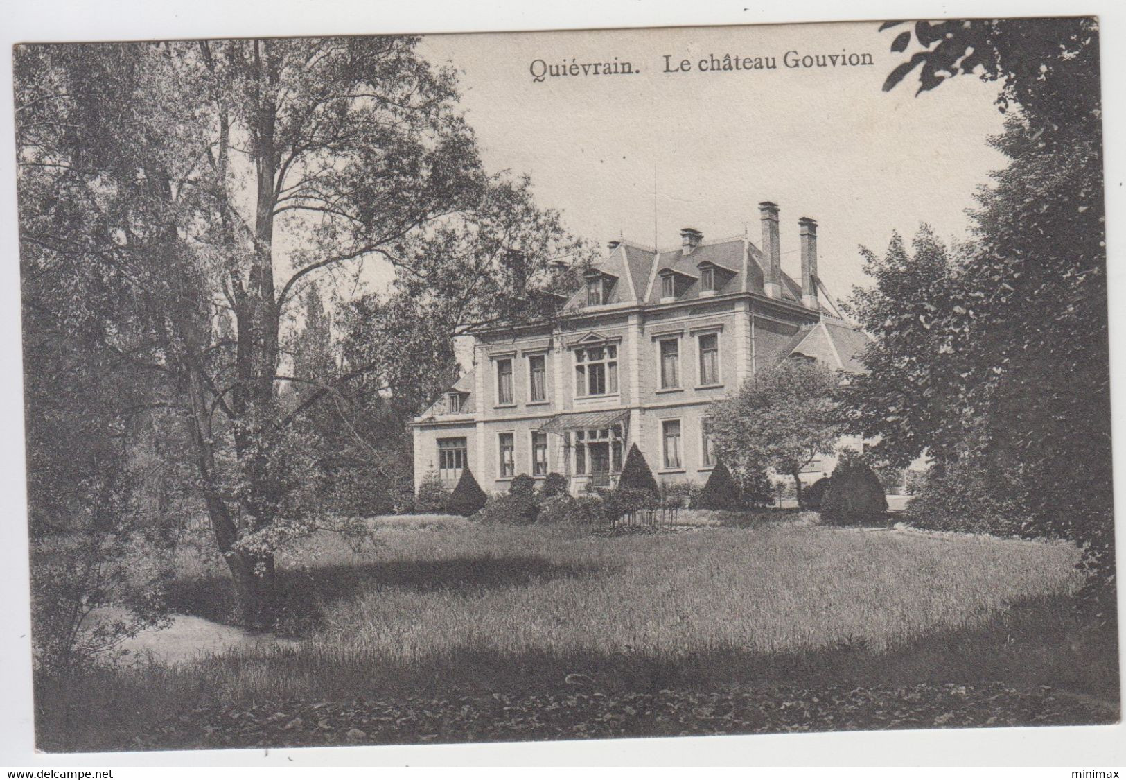 Quiévrain  - Le Château Gouvion - Quiévrain