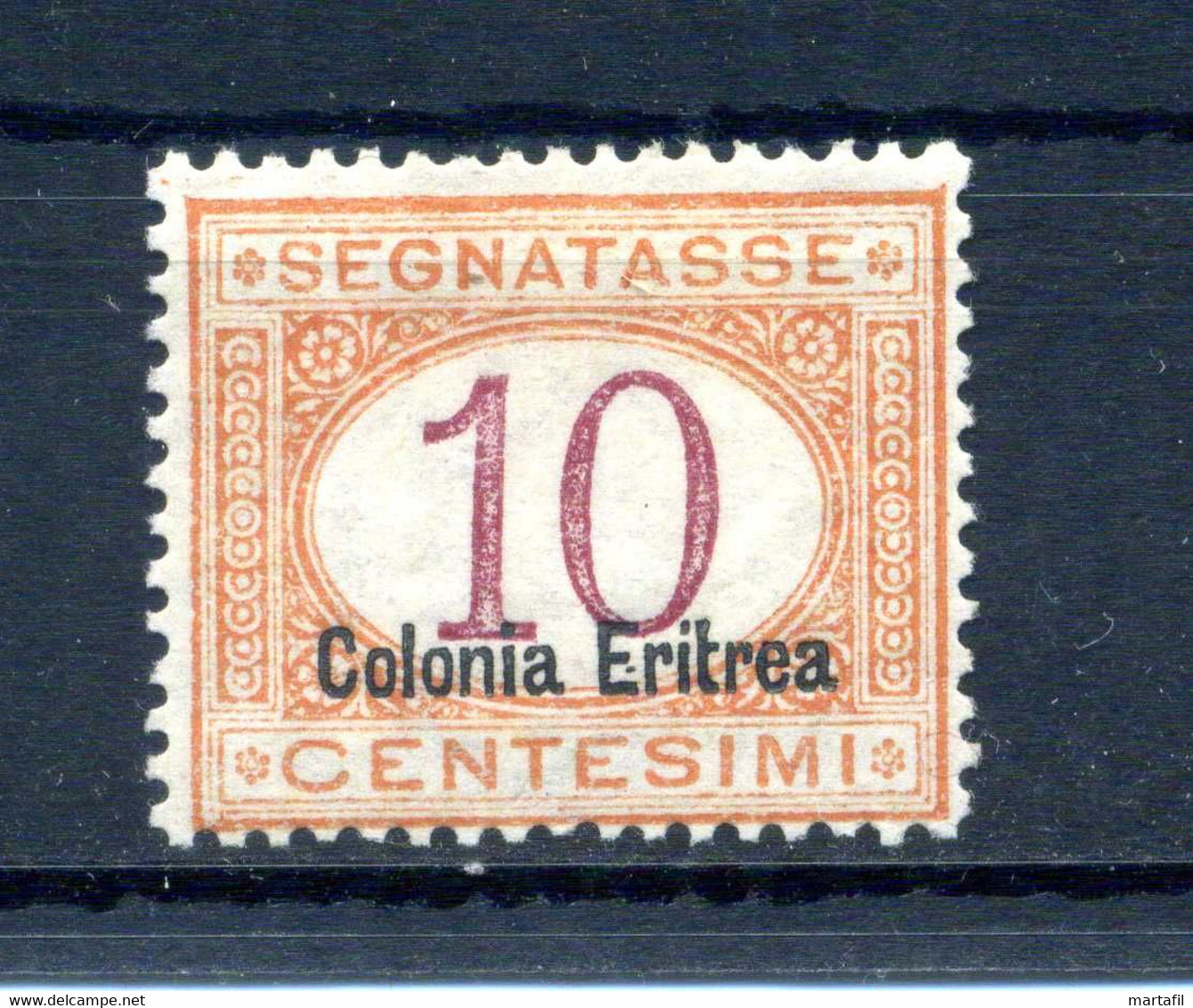 1920-26 ERITREA Segnatasse N.15 10 Centesimi * - Erythrée