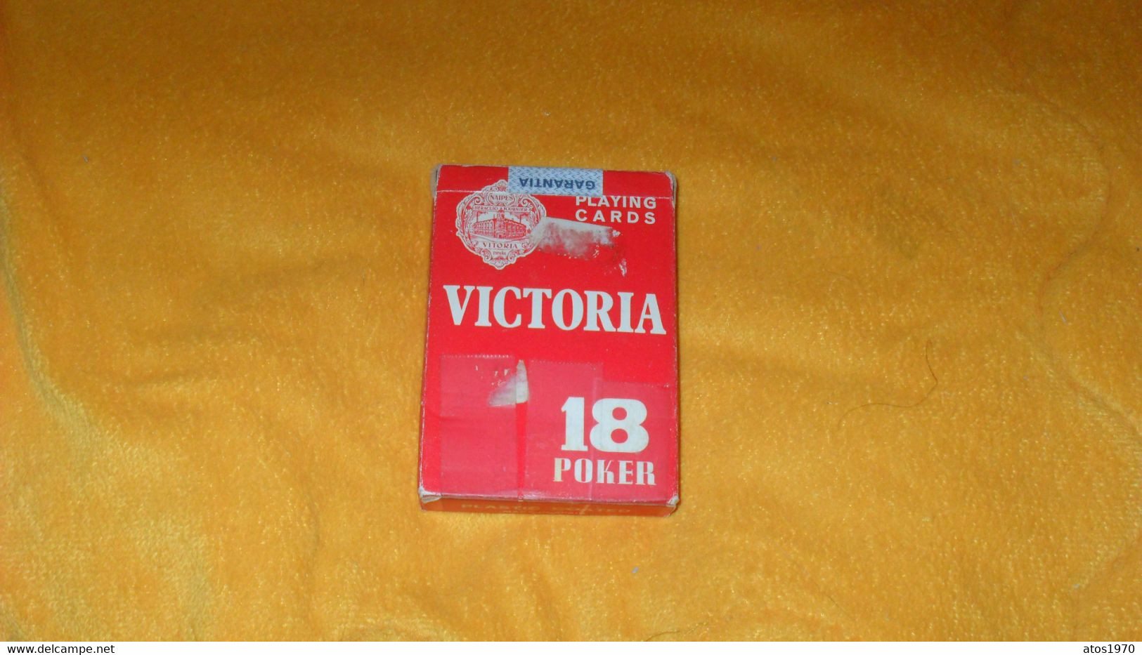 JEU DE 54 CARTES VICTORIA HERACLIO FOURNIER VITORIA ESPANA PAQUET ROUGE.. - 54 Kaarten