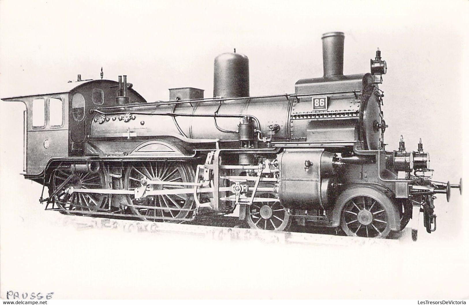 CPA Chemin De Fer - Les Locomotives Prusse - 86 - Hanovre - Treni