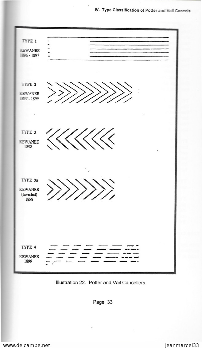 Catalogue D'oblitérations Mécaniques POTTER AND VAIL Machines And Postal Markings USA - Verenigde Staten