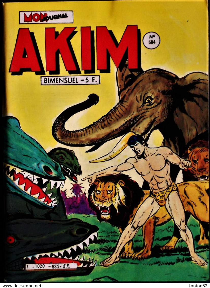 AKIM - Bimensuel N° 584 - MON Journal - ( 1er Décembre 1983 ) . - Akim