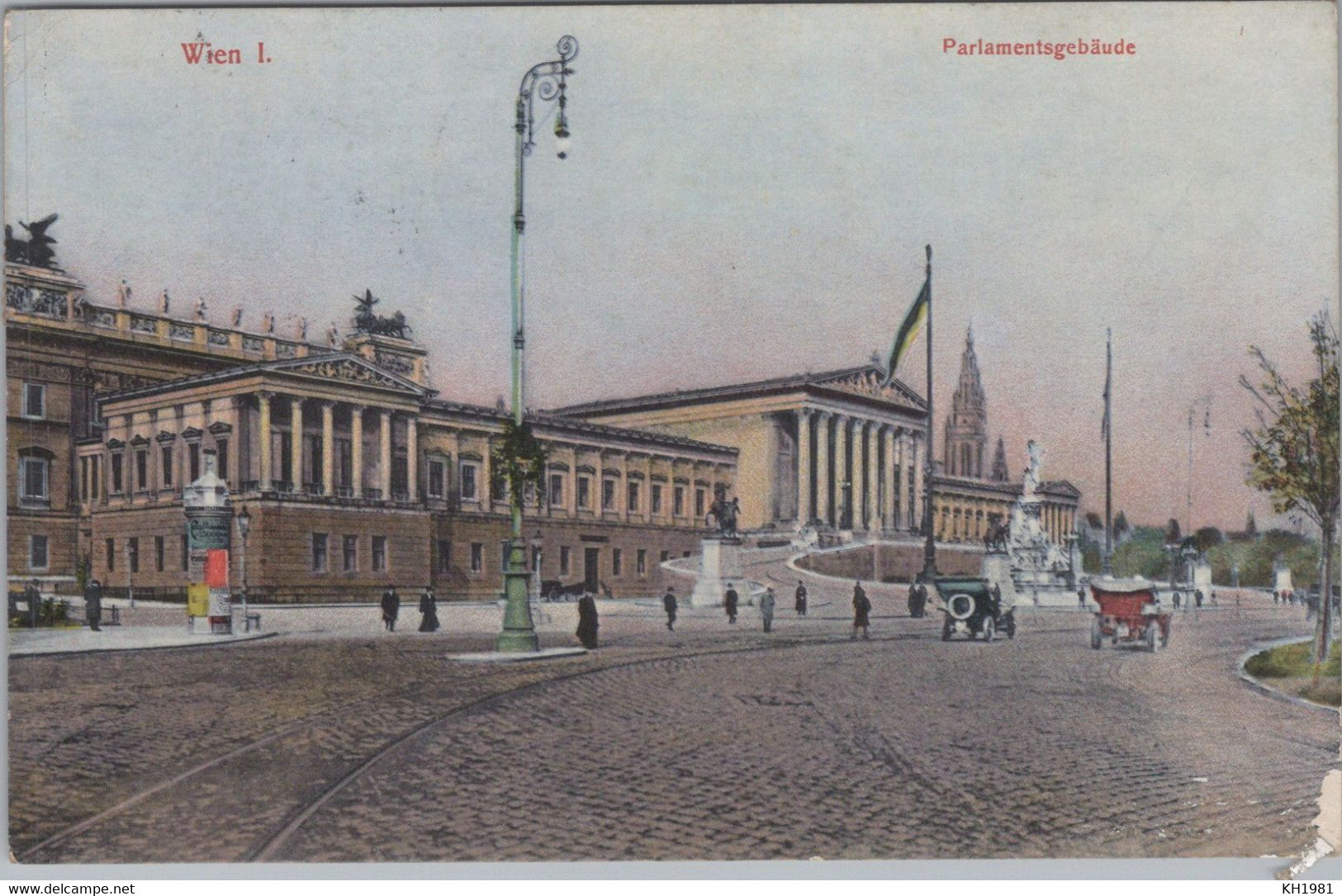 Wien - Parlamentsgebäude - Ringstrasse