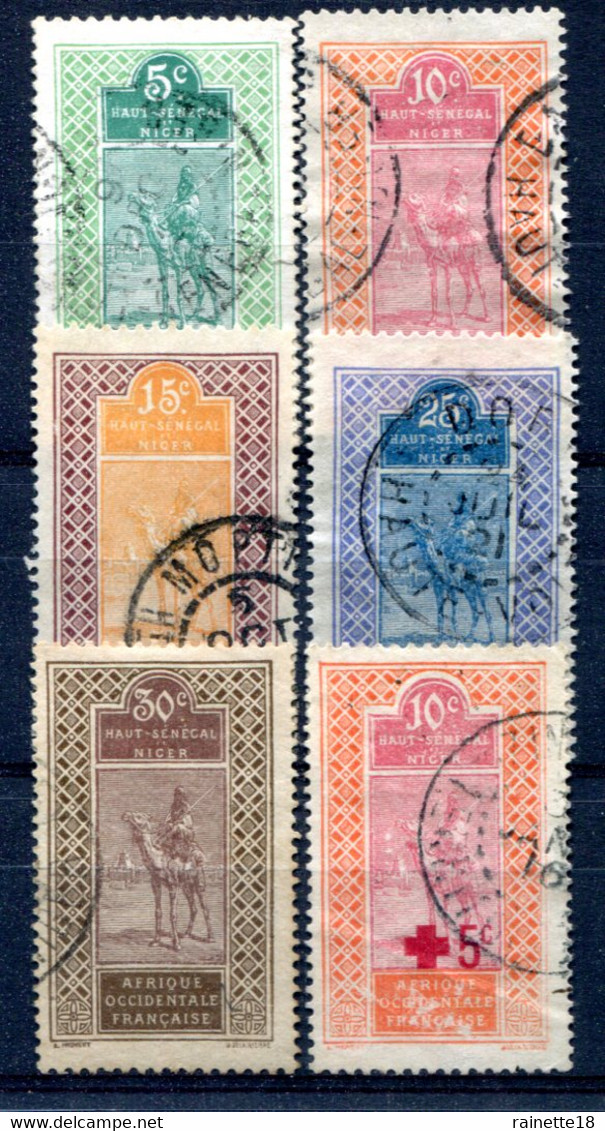 Haut Sénégal Et Niger         21/23-25/26 - 35  Oblitérés - Used Stamps