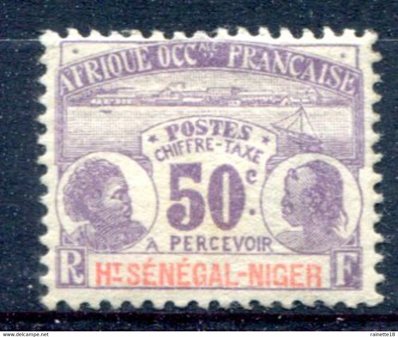 Haut Sénégal Et Niger        Taxes N° 5 * - Unused Stamps