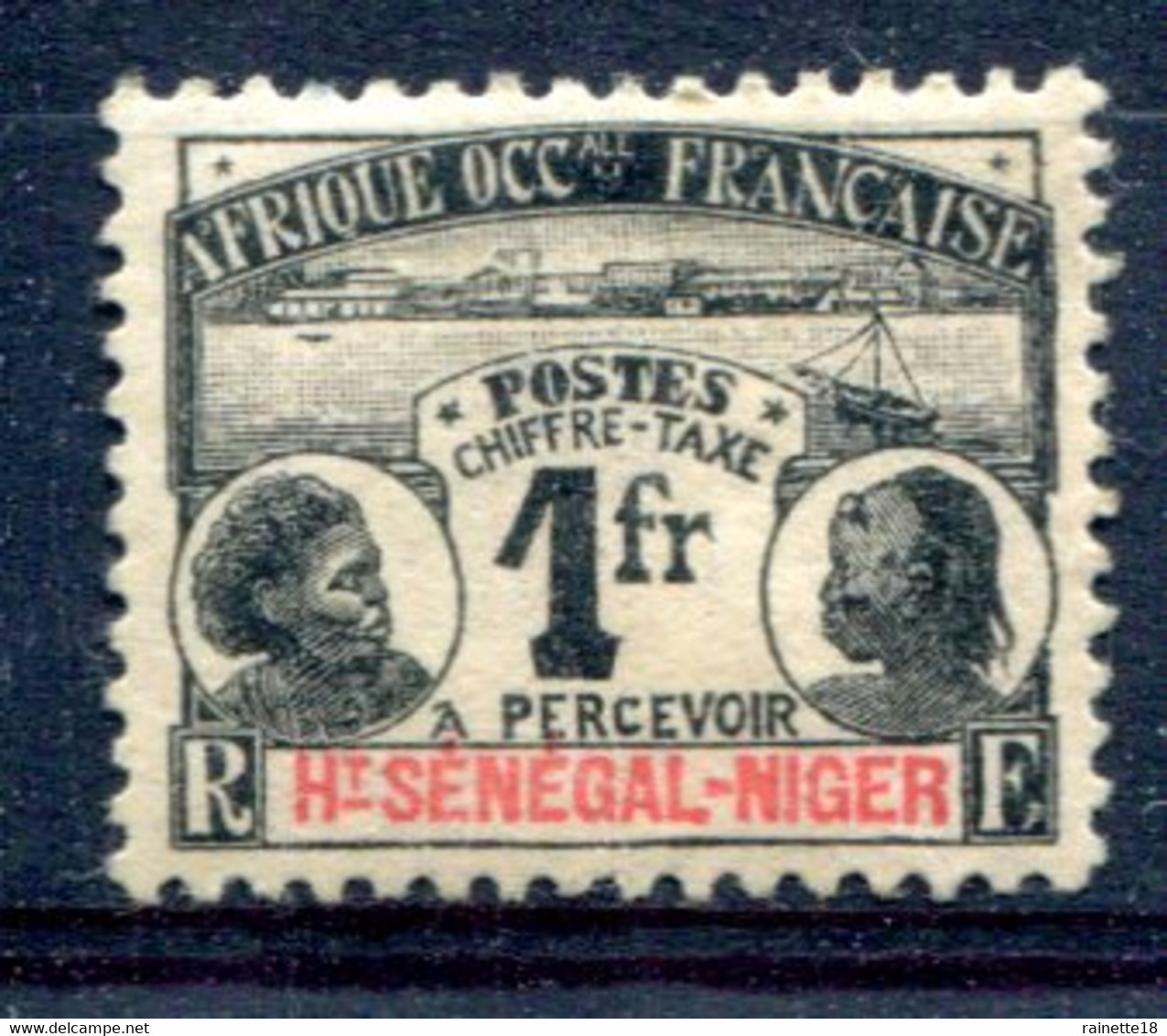 Haut Sénégal Et Niger        Taxes N° 7 * - Unused Stamps