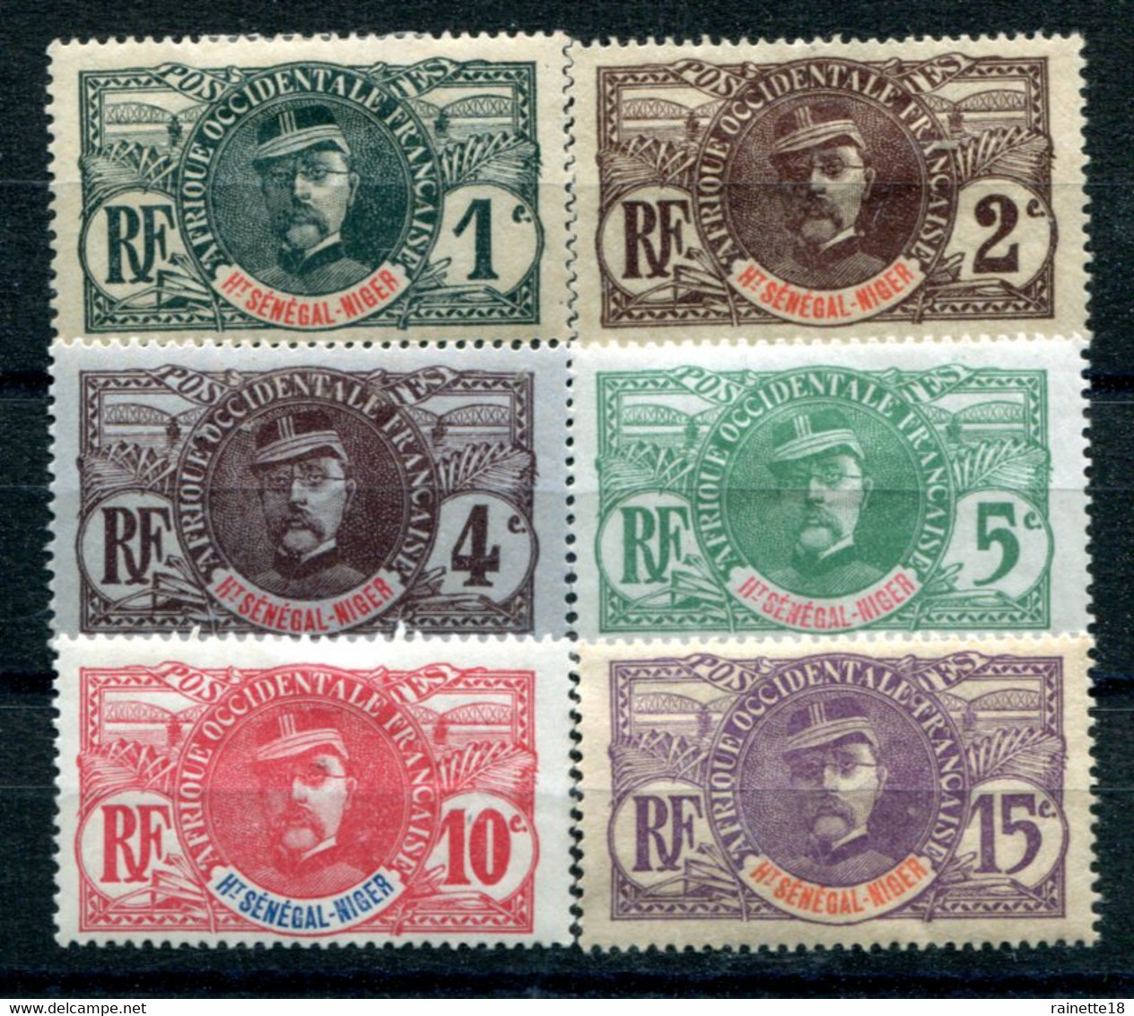 Haut Sénégal Et Niger        1/6  * - Unused Stamps