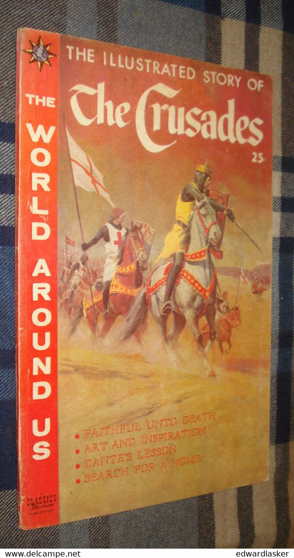 THE WORLD AROUND US N°16 : The Crusades (comics VO) - Déc. 1959 - Classics Illustrated - Bon état - Other Publishers