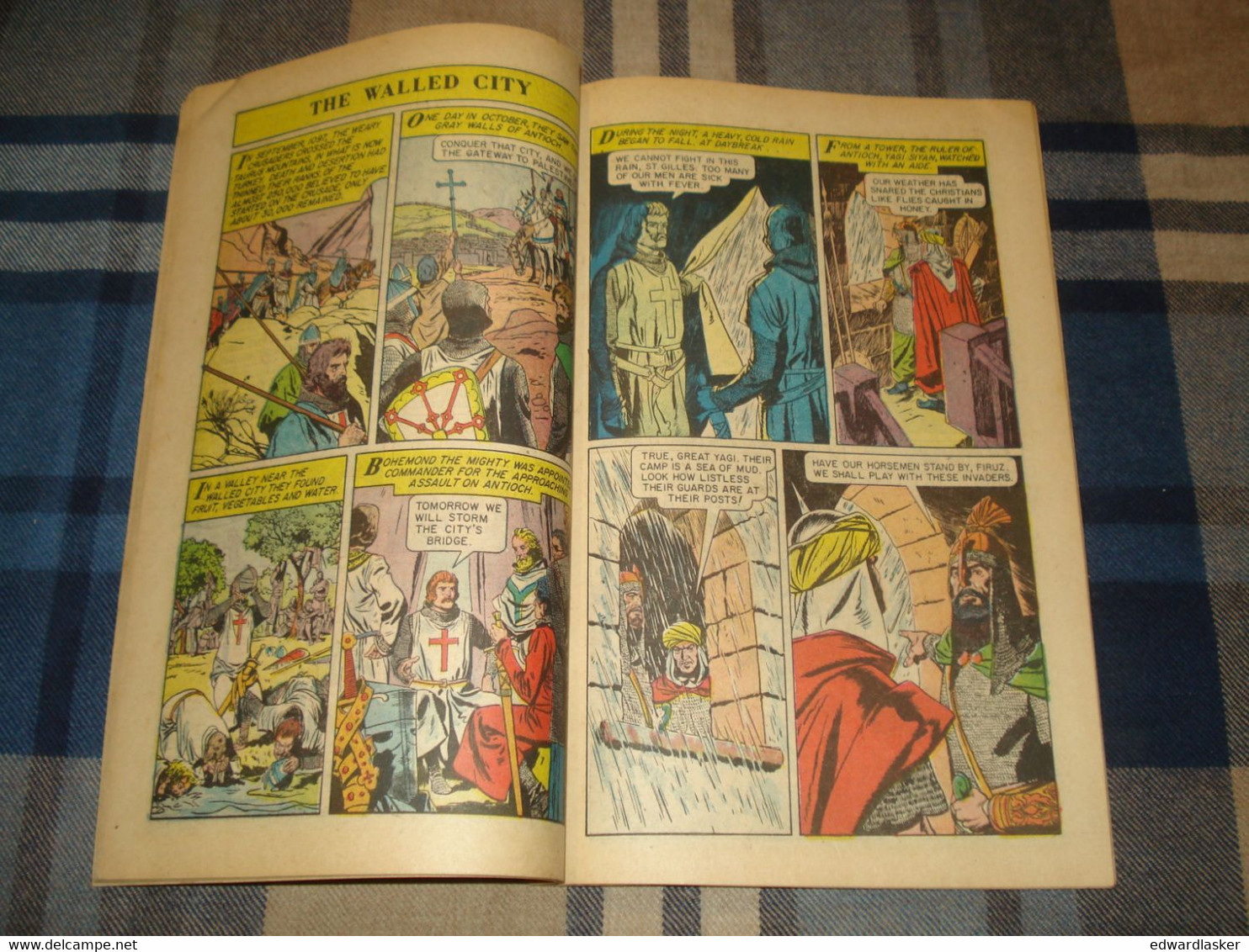 THE WORLD AROUND US N°16 : The Crusades (comics VO) - Déc. 1959 - Classics Illustrated - Bon état - Andere Uitgevers