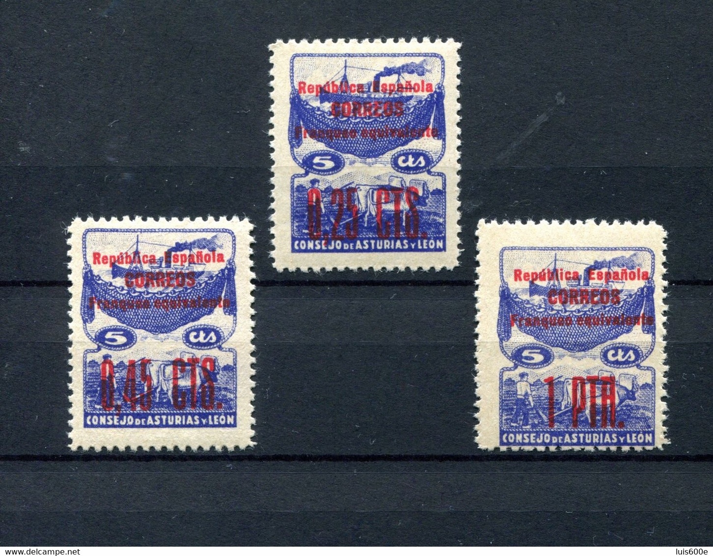 1937.ASTURIAS NE9/NE11**.NUEVOS SIN FIJASELLOS(MNH).CATALOGO 21€ - Asturies & Leon