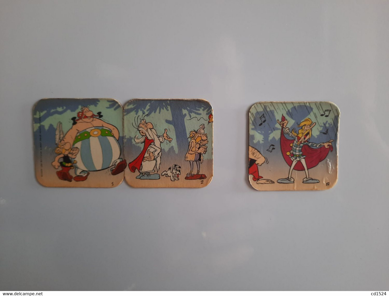 RARE Et VINTAGE : Lot De 3 Anciens Magnets ASTERIX - Characters