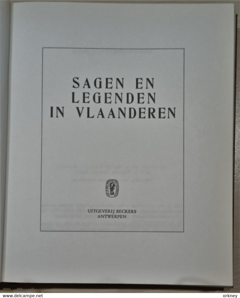 36 boeken Vlaamse Volksverhalen uitgeverij Beckens Antwerpen.