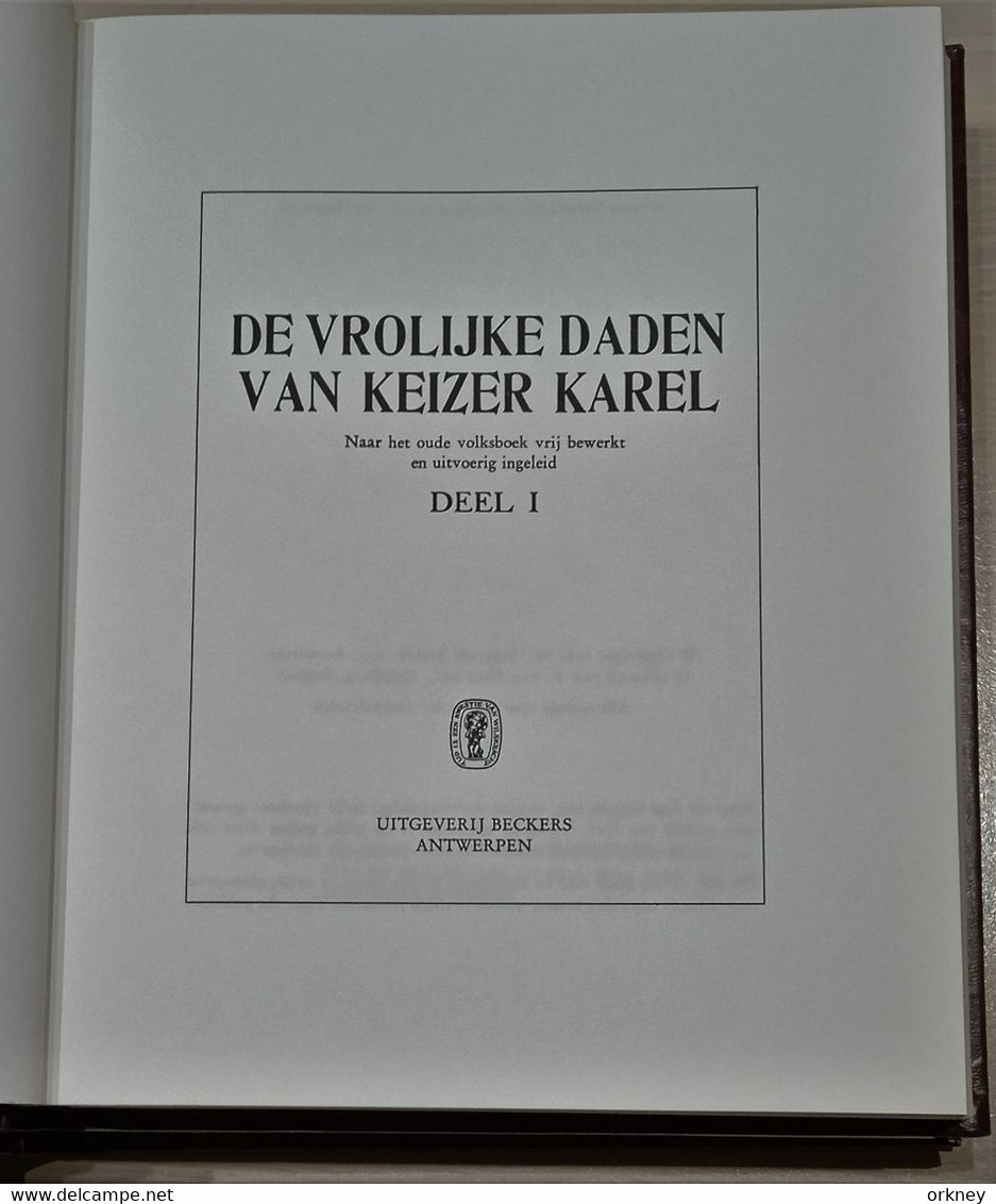 36 boeken Vlaamse Volksverhalen uitgeverij Beckens Antwerpen.