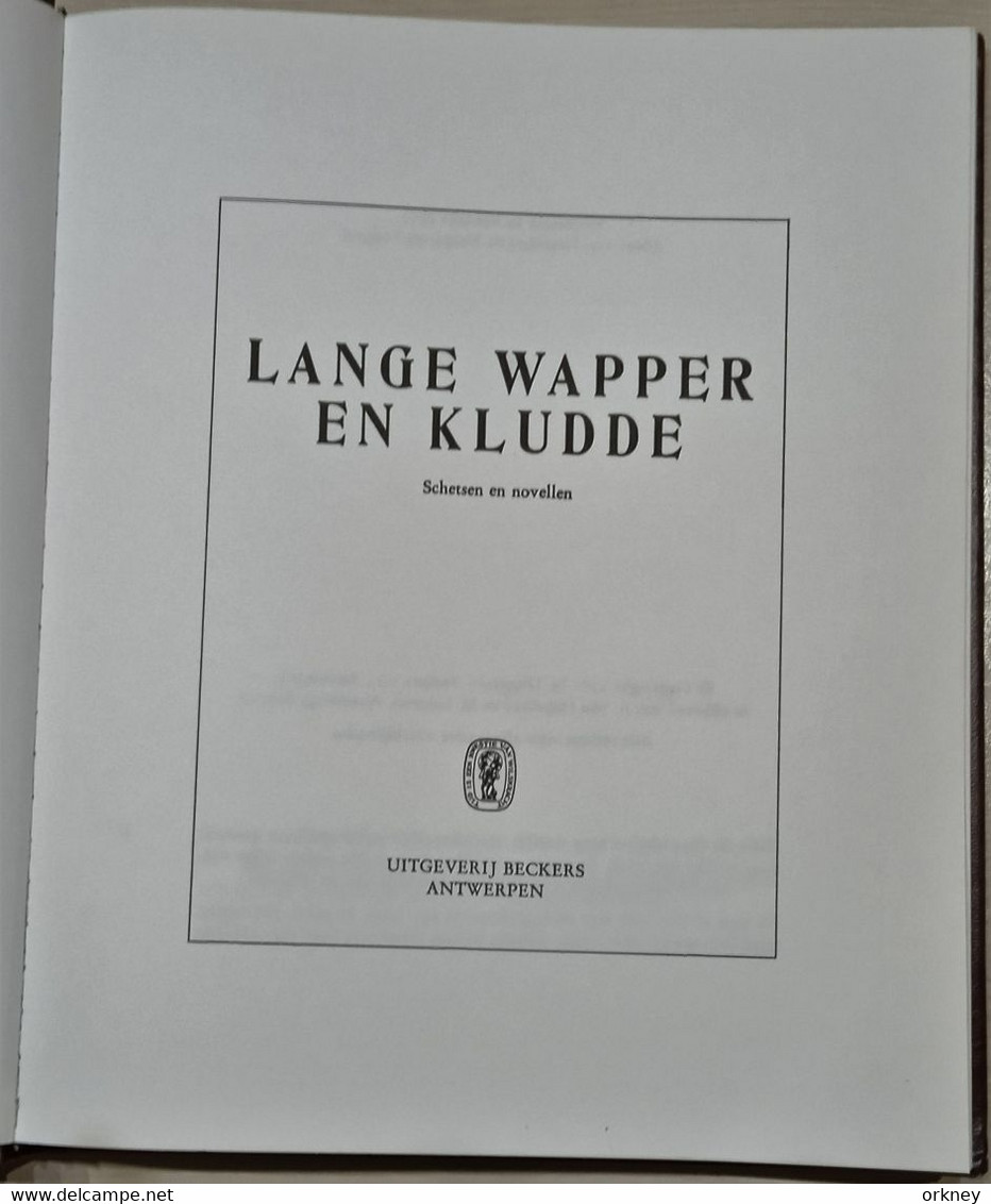 36 boeken Vlaamse Volksverhalen uitgeverij Beckens Antwerpen.