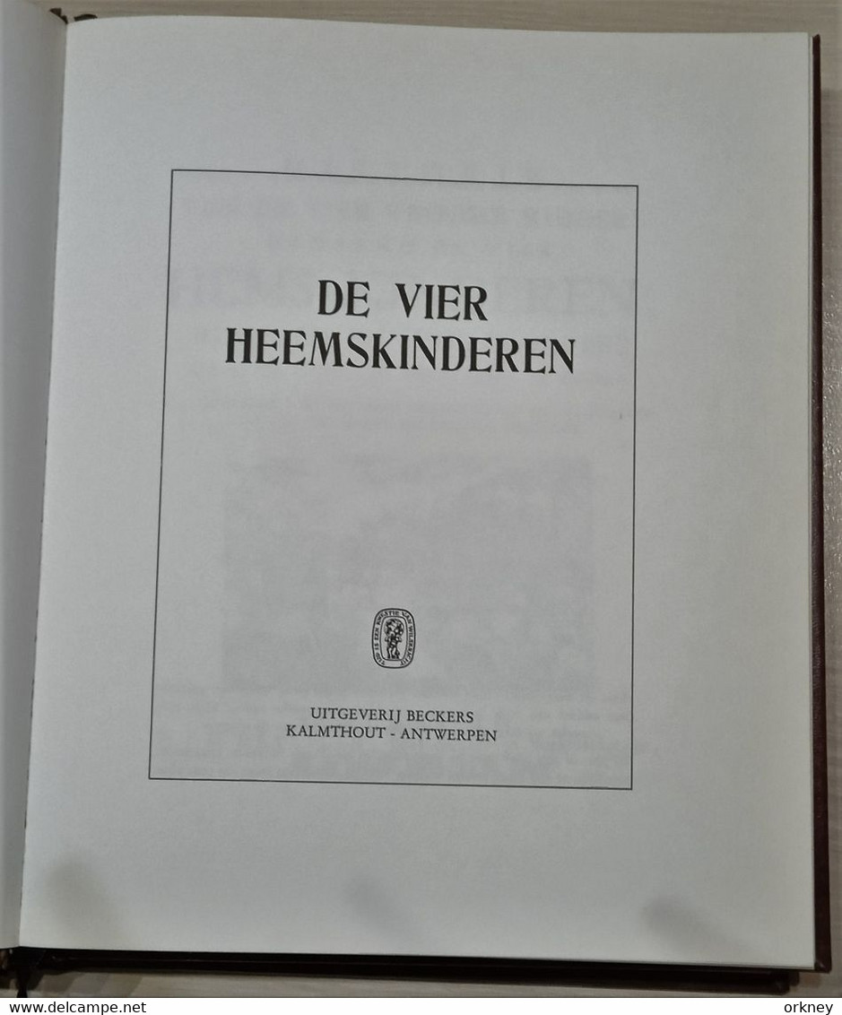 36 boeken Vlaamse Volksverhalen uitgeverij Beckens Antwerpen.