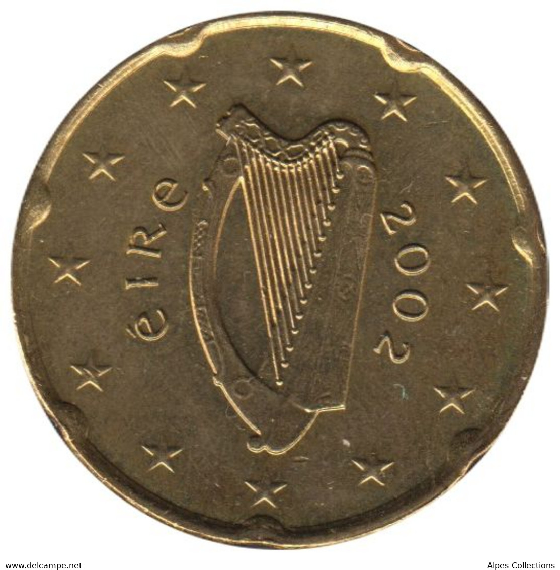IR02002.1 - IRLANDE - 20 Cents - 2002 - Irlanda