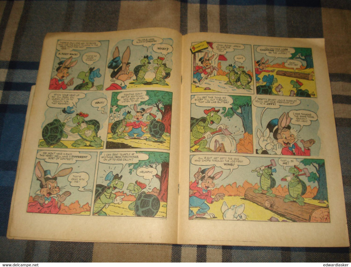 UNGLE WIGGILY N°503 (comics VO) - 1953 - Dell Publishing Co - état Médiocre - Otros Editores