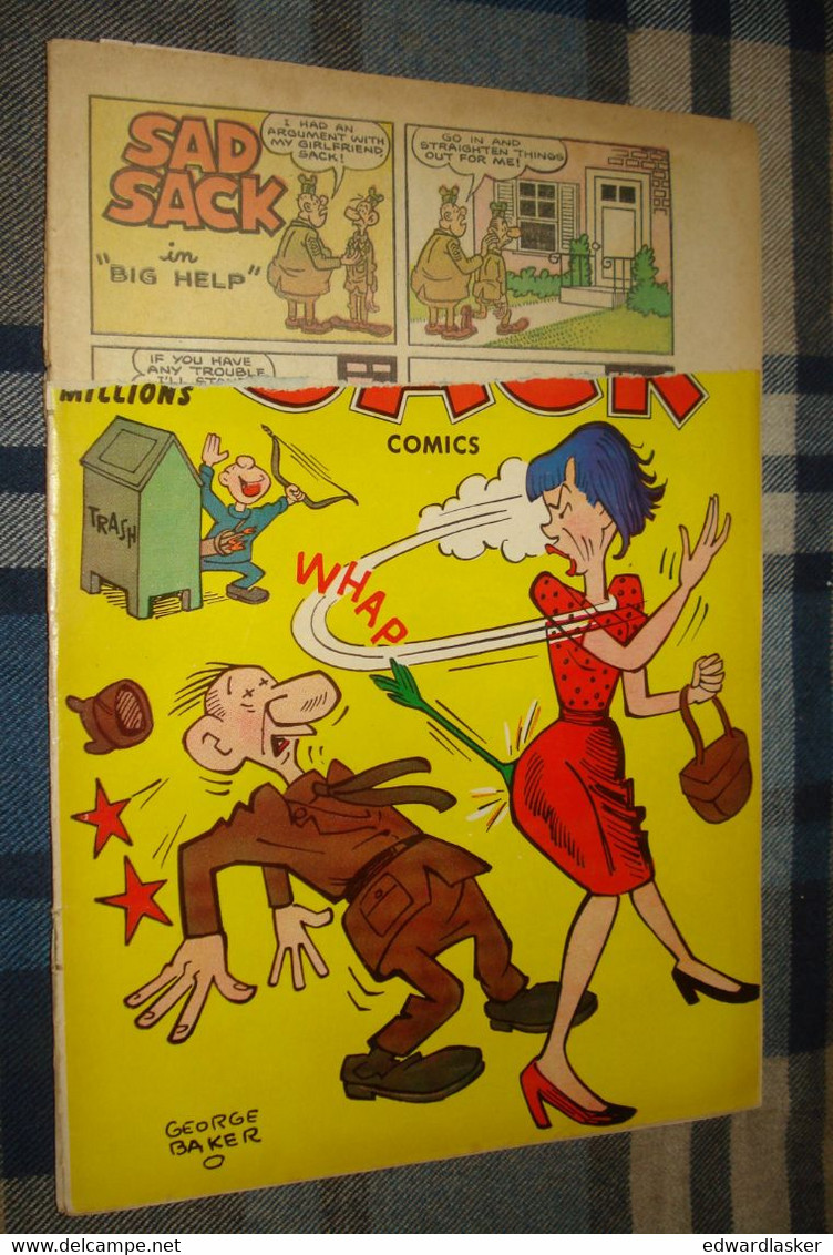 SAD SACK N°81 (comics VO) - Avril 1958 - Harvey - George Baker - état Médiocre [1] - Andere Verleger