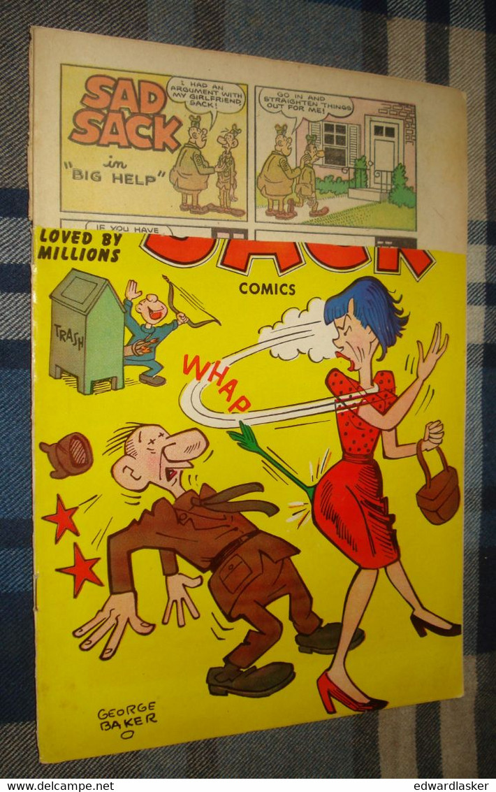 SAD SACK N°81 (comics VO) - Avril 1958 - Harvey - George Baker - état Médiocre [2] - Other Publishers