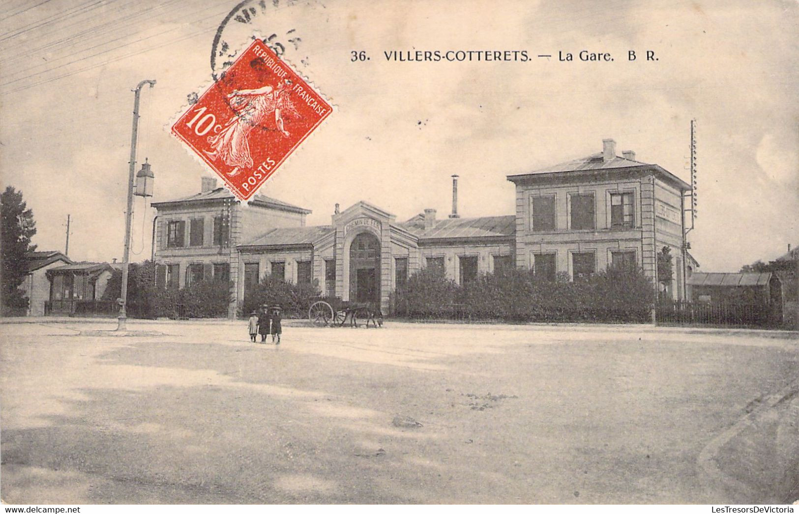 CPA - France - 02 - VILLERS COTTERETS - La Gare - BR - Villers Cotterets