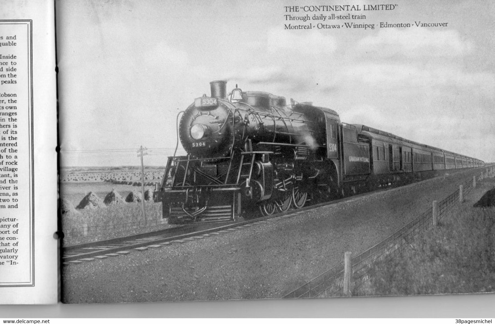 J1801 - SCENIC CANADA - CANADIAN NATIONAL RAILWAYS - CHEMINS DE FER NATIONAUX DU CANADA - North America