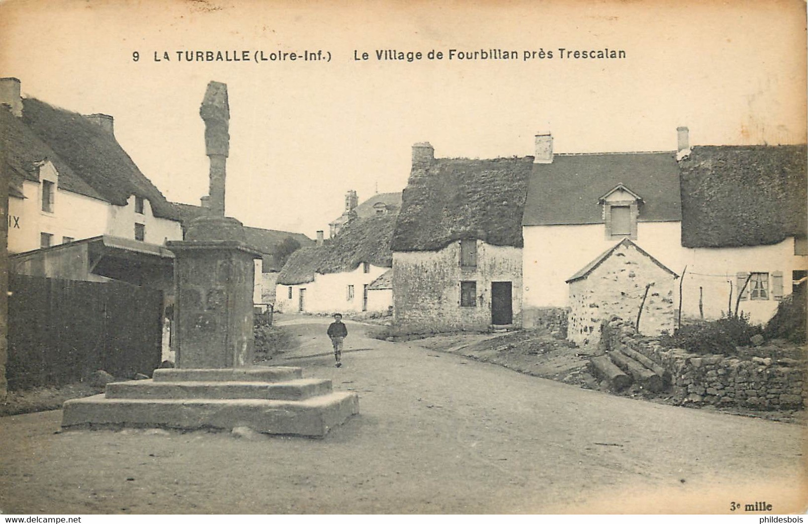 LOIRE ATLANTIQUE  LA TURBALLE  Le Village De Fourbillan - La Turballe