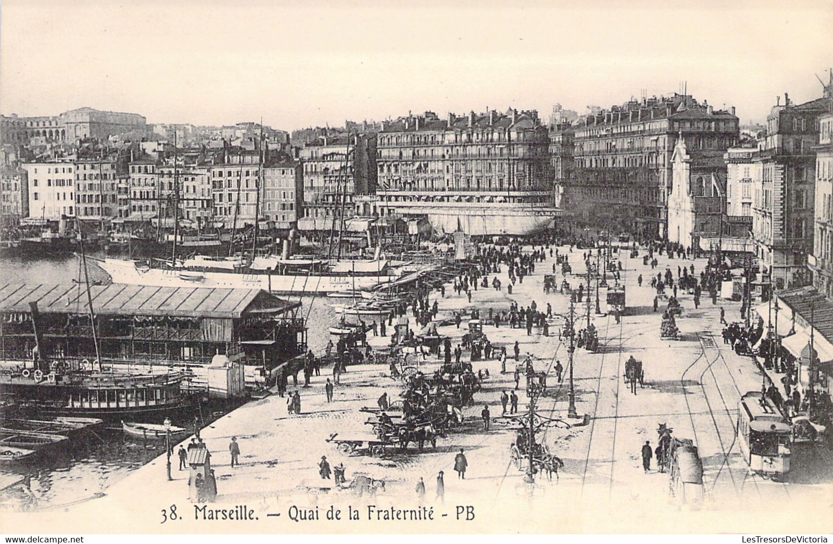 CPA - France - 13 - MARSEILLE - Quai De La Fraternité - PB - Old Port, Saint Victor, Le Panier