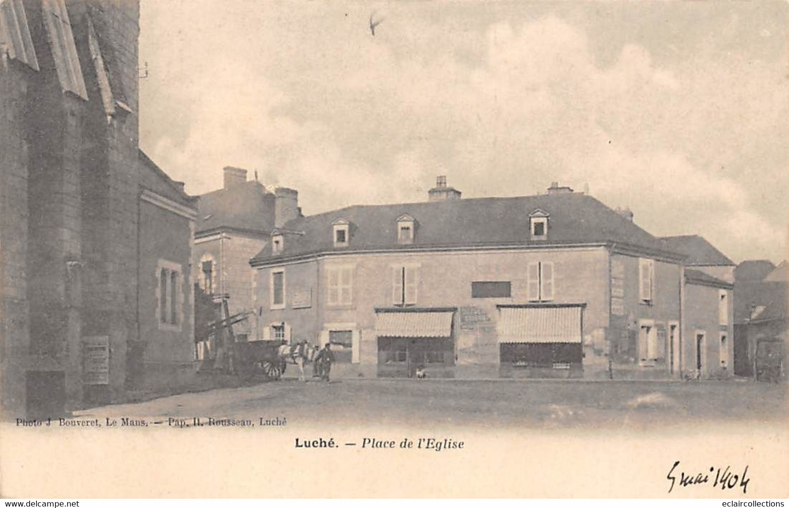 Luché Pringé           72        Place De L'église           (voir Scan) - Luche Pringe