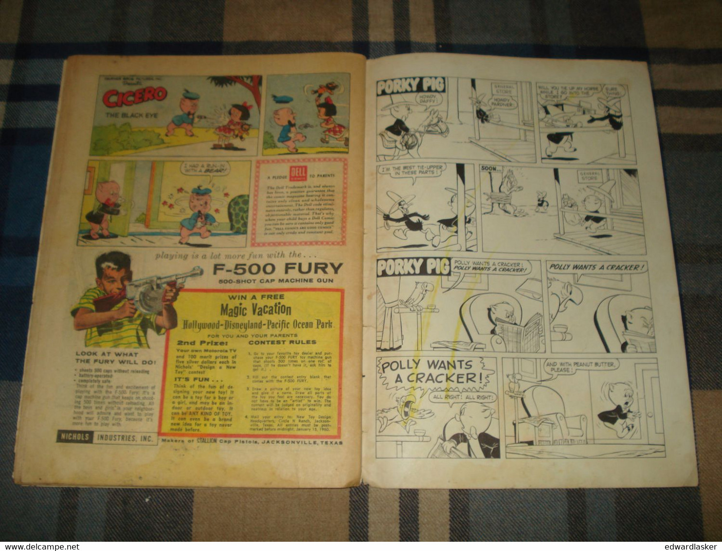 PORKY PIG N°66 (comics VO) - Septembre 1959 - Dell Comics - Assez Bon état - Altri Editori