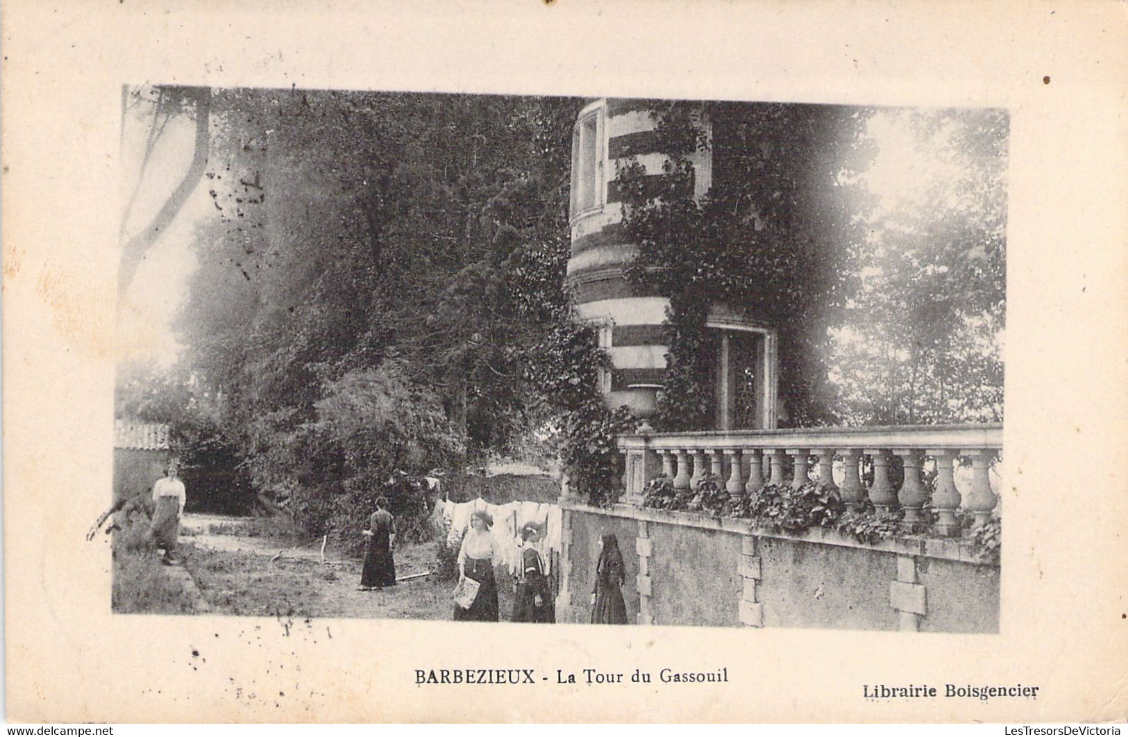 CPA - France - 16 - BARBEZIEUX - La Tour Du Gassouil - Librairie Boisgencier - Autres & Non Classés