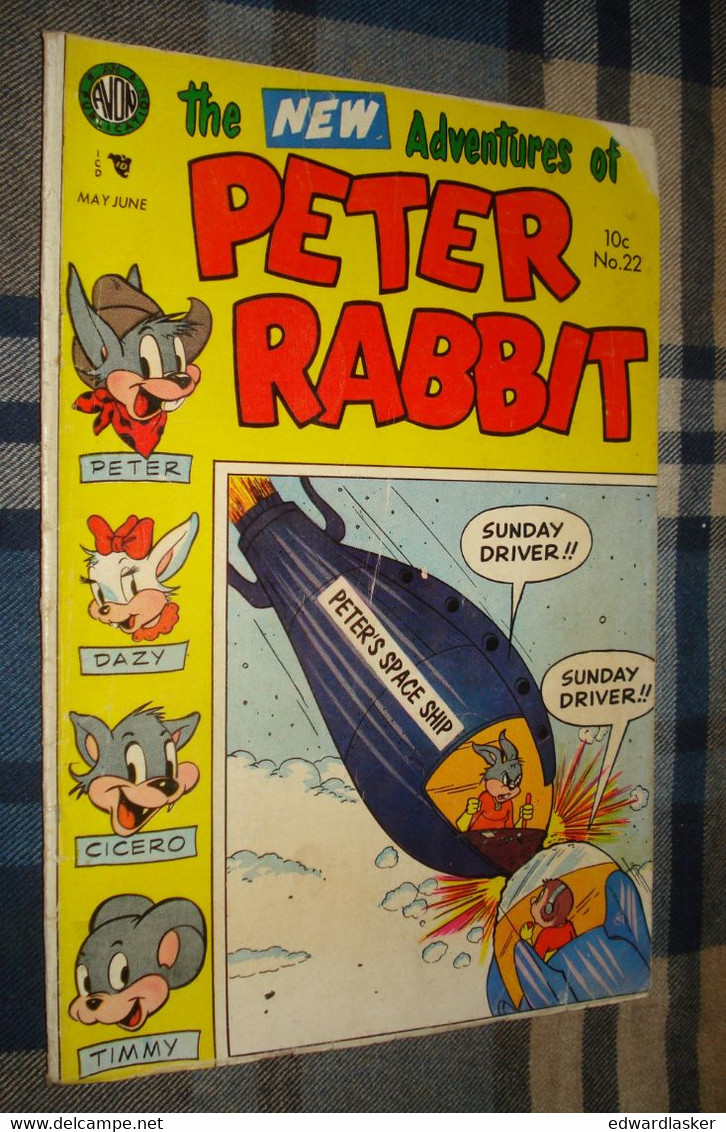 PETER RABBIT N°22 (comics VO) - Mai 1954 - Avon Comics - Assez Bon état - Altri Editori
