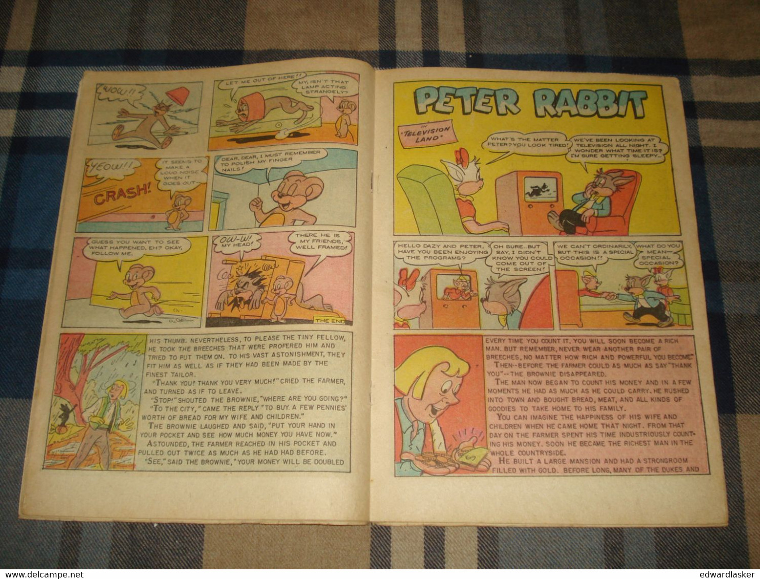 PETER RABBIT N°22 (comics VO) - Mai 1954 - Avon Comics - Assez Bon état - Andere Verleger