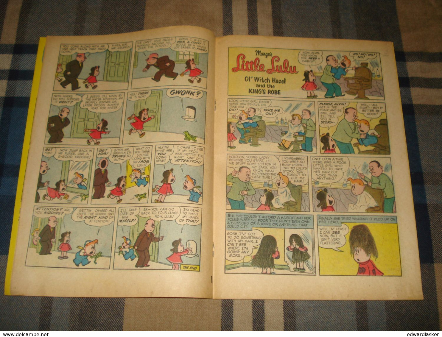 MARGE'S LITTLE LULU N°141 (comics VO) - Mars 1960 - Dell Comics - Bon état - Andere Uitgevers