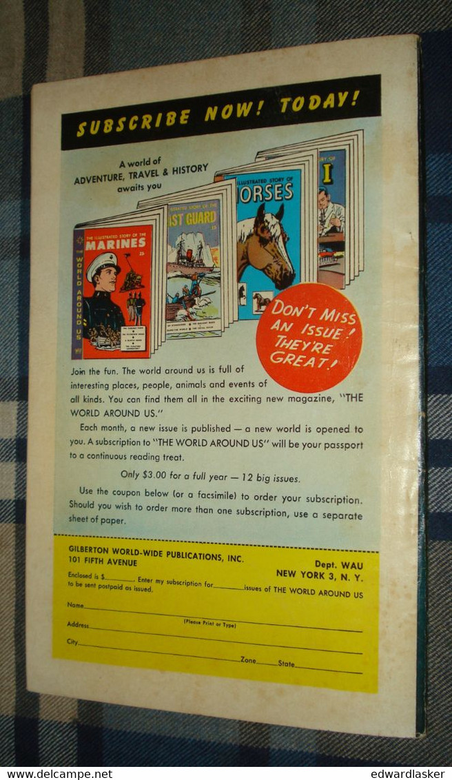 THE WORLD AROUND US N°17 : Story Of Festivals (comics VO) - Janvier 1960 - Classics Illustrated - Bon état - Other Publishers