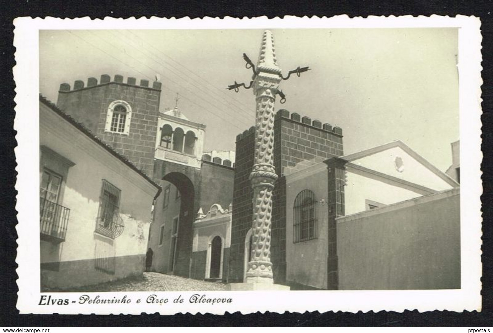 ELVAS (Portugal) - Pelourinho E Arco De Alcaçova - Portalegre