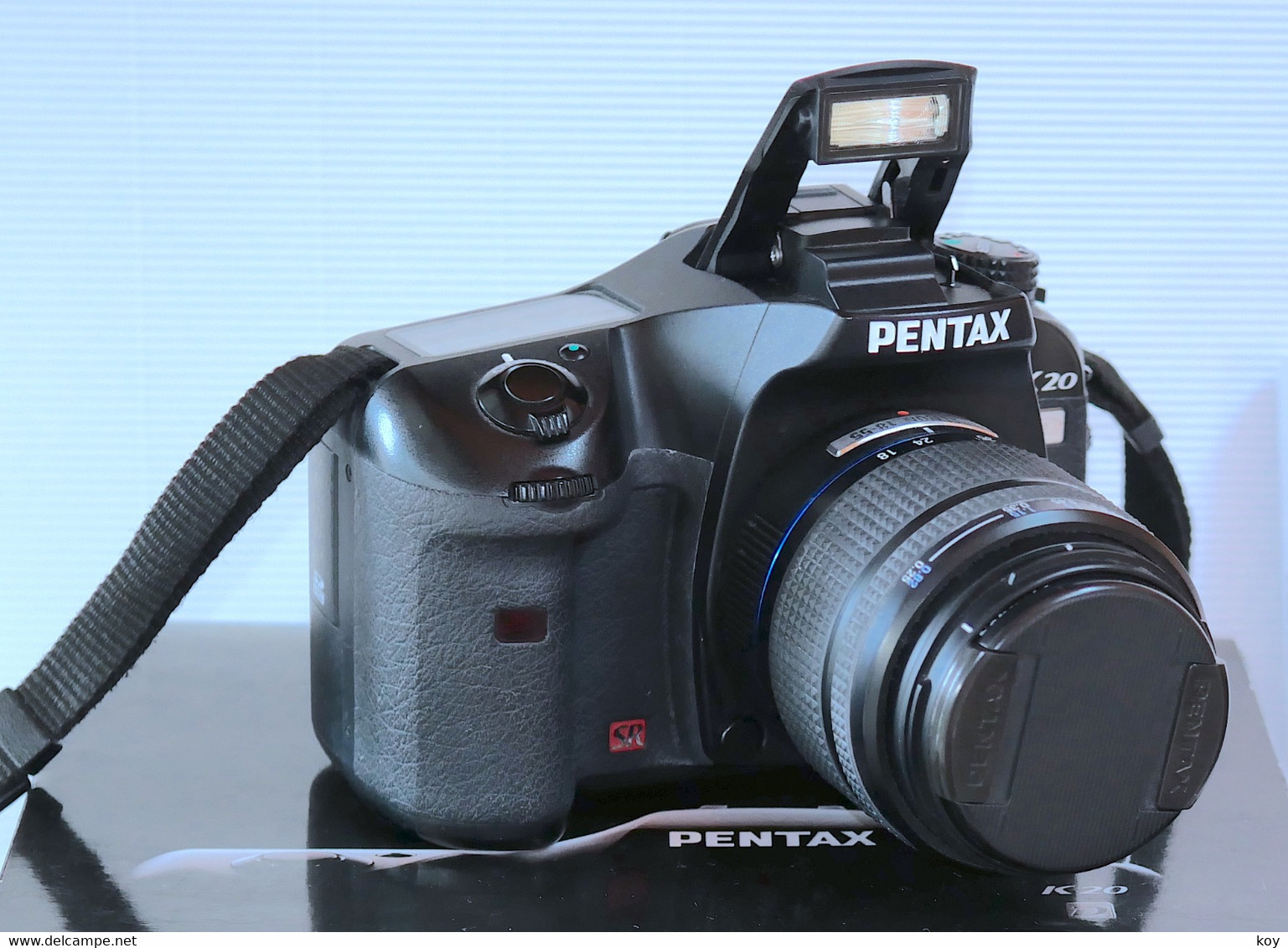 Pentax K20D Digitale 14,6-MP-Spiegelreflexkamera Schwarz Mit Objektiv 18–55 Mm Incl. Fototasche - Fototoestellen