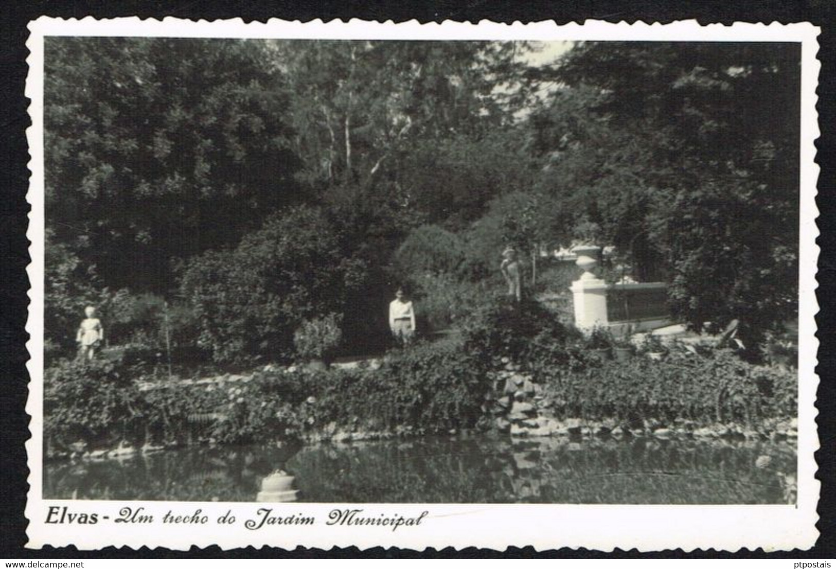 ELVAS (Portugal) - Um Trecho Do Jardim Municipal - Portalegre