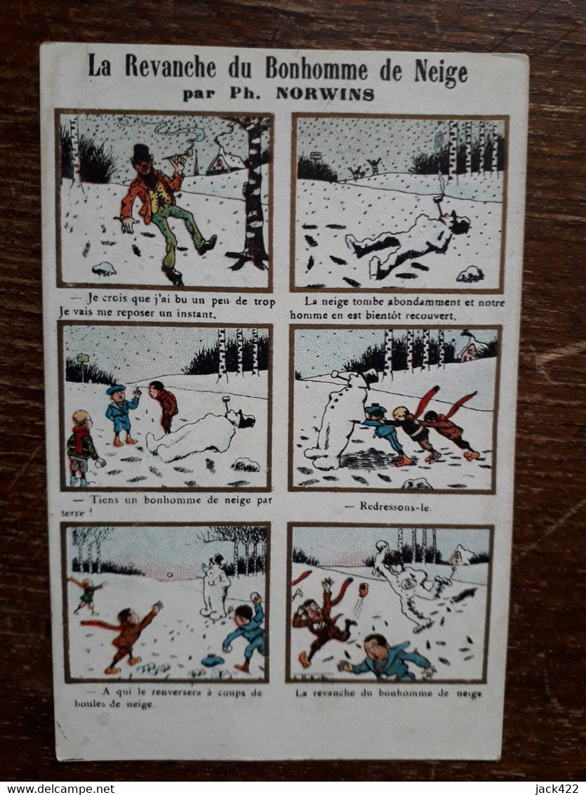 L41/81 LA REVANCHE DU BONHOMME DE NEIGE Par Ph NORWINS - Norwins