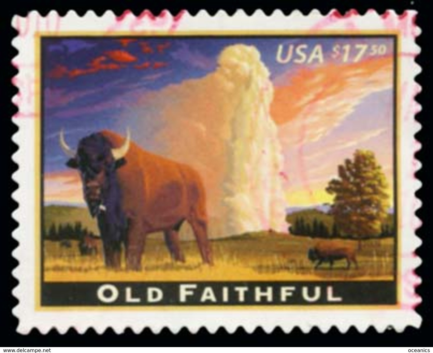 Etats-Unis / United States (Scott No.4379 - Old Faithful) (o) TB / VF - Sonstige & Ohne Zuordnung