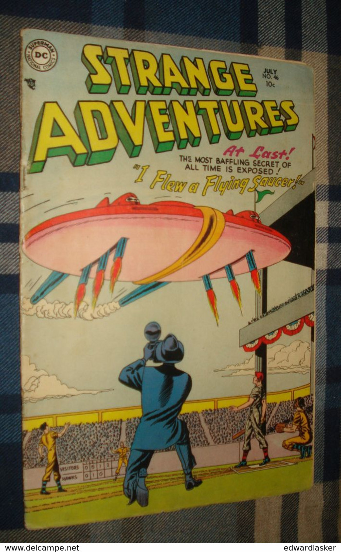 STRANGE ADVENTURES N°46 (comics VO) - Juillet 1954 - DC - Assez Bon état - DC