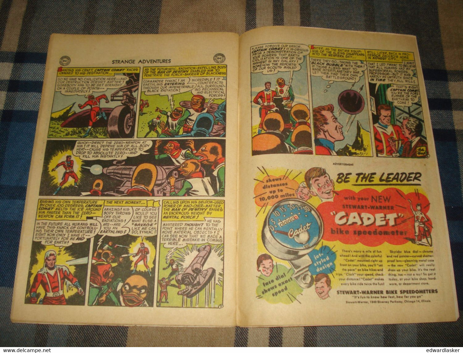 STRANGE ADVENTURES N°46 (comics VO) - Juillet 1954 - DC - Assez Bon état - DC