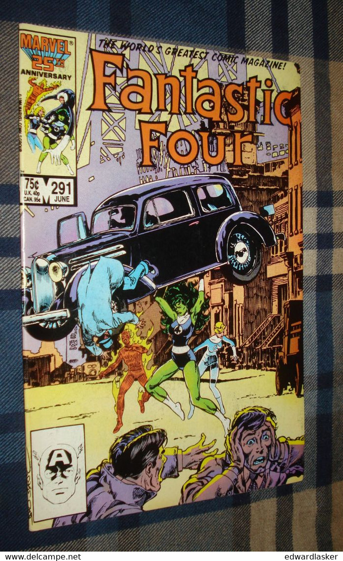 FANTASTIC FOUR N°291 (comics VO) - 1986 - Marvel - John Byrne - Très Bon état - Marvel