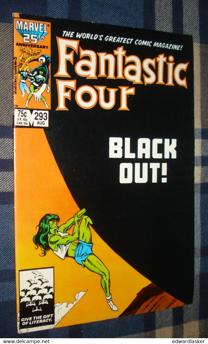 FANTASTIC FOUR N°293 (comics VO) - 1986 - Marvel - John Byrne - Très Bon état - Marvel