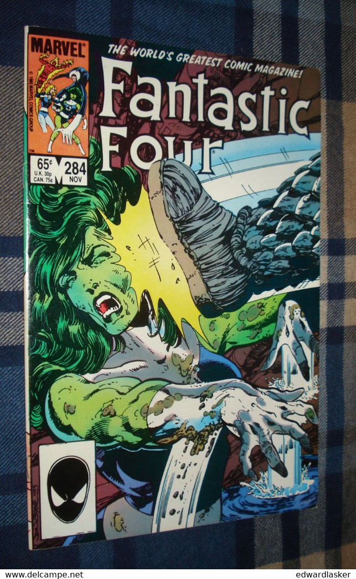 FANTASTIC FOUR N°284 (comics VO) - 1985 - Marvel - John Byrne - Très Bon état - Marvel