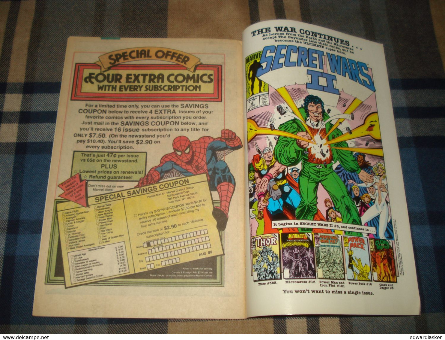 FANTASTIC FOUR N°285 (comics VO) - 1985 - Marvel - John Byrne - Très Bon état - Marvel