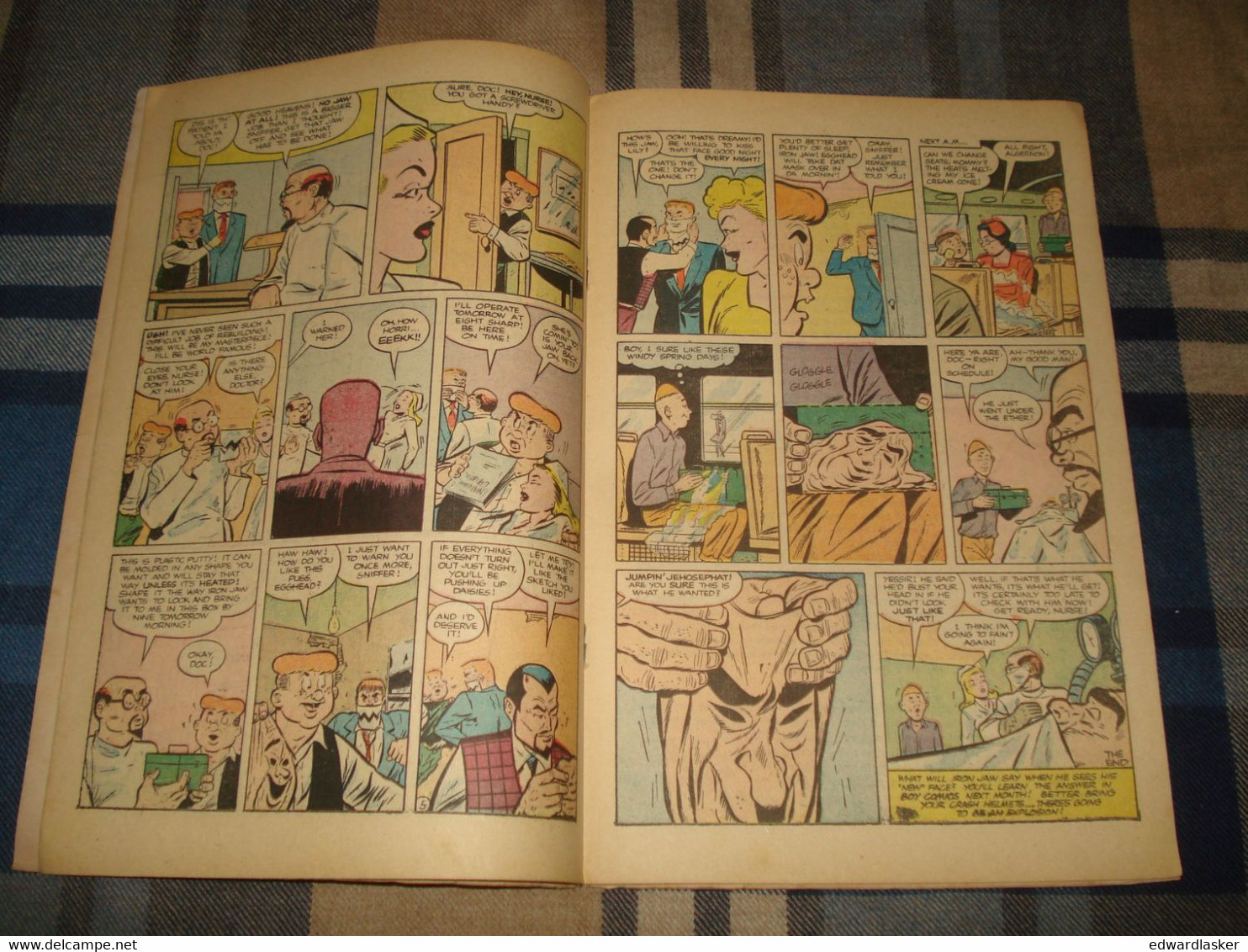 BOY COMICS N°99 (comics VO) - Crimebuster-s Greatest Adventures - Mars 1954 - Assez Bon état - Autres Éditeurs