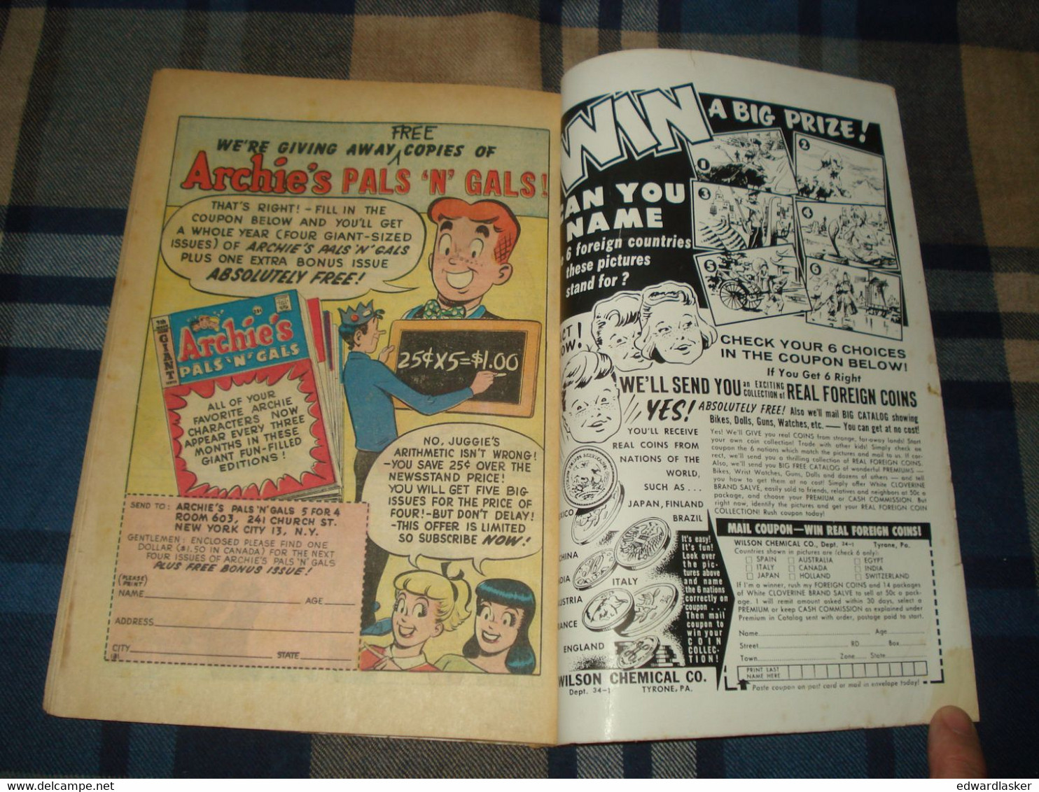 ARCHIE'S GIRLS BETTY & VERONICA Annual n°8 (comics VO) - 1960 - bon état