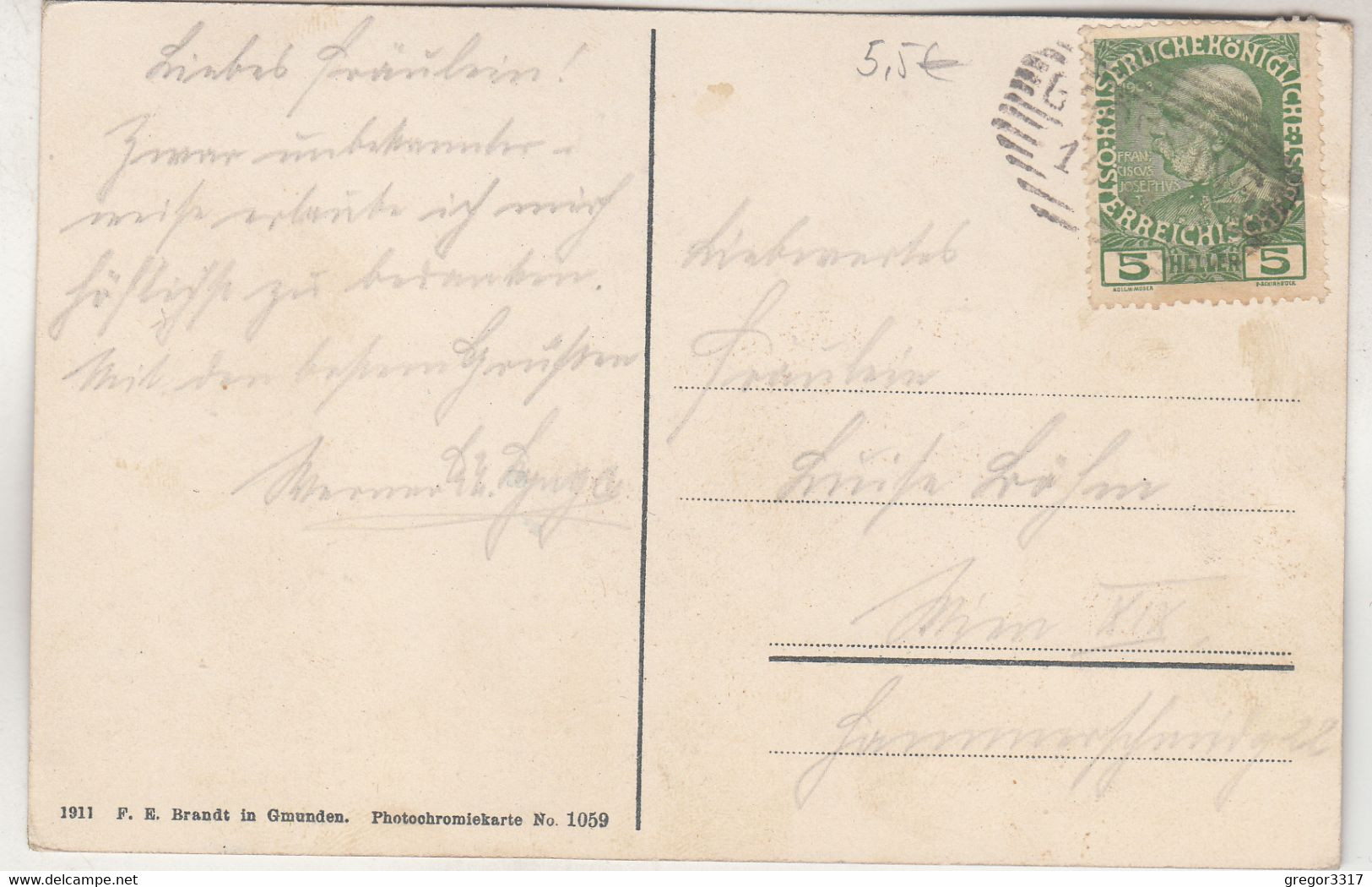 C3435) GRÖBMING - Obersteir. Ennstal - Gröbming Mit Dem Stoderzinken - Häuser Kirche 1911 - Gröbming