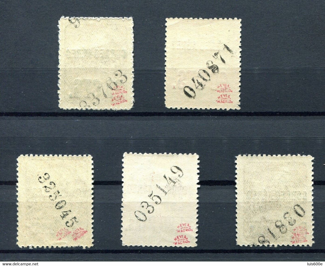 1937.ASTURIAS.EDIFIL NE12/NE16*.NUEVOS CON FIJASELLOS(MH).CATALOGO 105 - Asturien & Léon